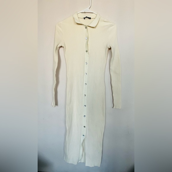 Zara ribbed long dress - Picture 5 of 10